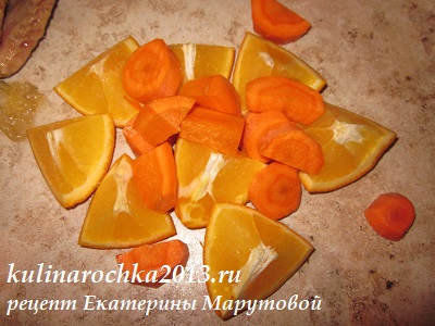 утка с апельсинами