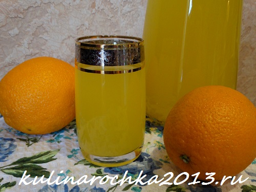 домашний апельсиновый сок