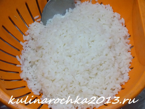полуготовый рис