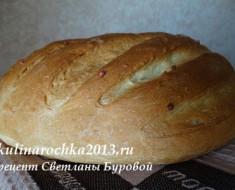 круглый хлеб