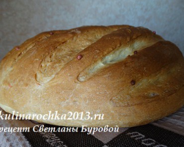 круглый хлеб