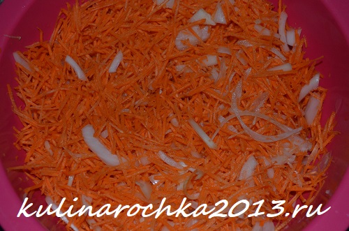 баклажаны жареные с морковью