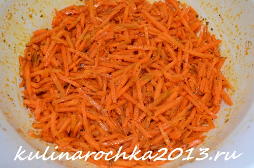 морковь корейская