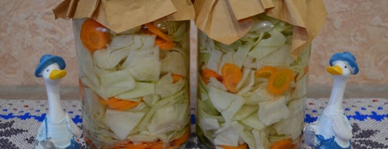 маринованная капуста быстрого приготовления