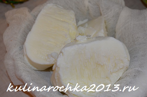 творожный сыр из замороженного кефира