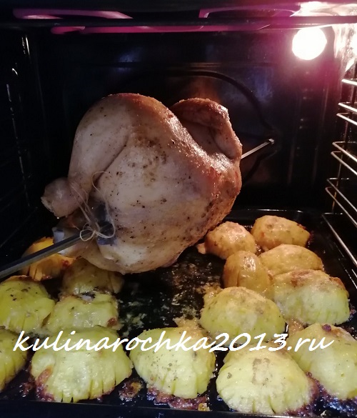 готовим курицу гриль в духовке